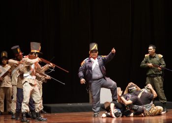 JIC Pentaskan Drama Kolosal “Pangeran Jayakarta” di TIM, Wagub DKI: Saya Bangga Para Kiai Main Drama