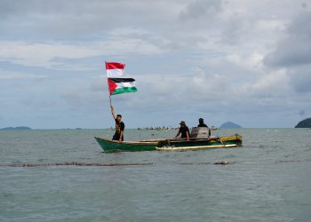 Tamsil Linrung Lepas Konvoi Perahu Nelayan Togeo Bela Palestina IPC