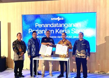 Smesco Indonesia Kerjasama dengan LPPOM MUI Perkuat Penetrasi Produk Halal UMKM