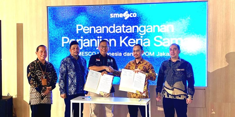 Smesco Indonesia Kerjasama dengan LPPOM MUI Perkuat Penetrasi Produk Halal UMKM