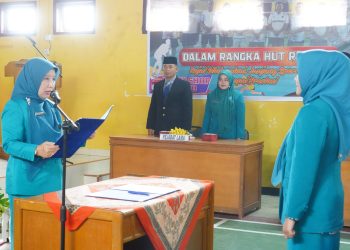 Sertijab Camat, Ketua TPPKK Kecamatan Tanjung Baru Dilantik