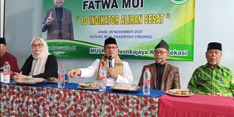 Waspadai Penyimpangan Akidah, MUI Mustikajaya Gelar Sosialisasi Indikator Aliran Sesat