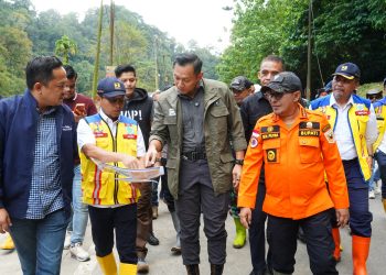 AHY, Jalur Lembah Anai Yang Putus Secara Temporer Dua Minggu Sudah Bisa Dipergunakan Kembali